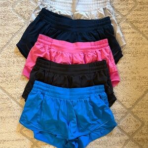 Lululemon Hotty Hot 2.5” Short Bundle Size 10